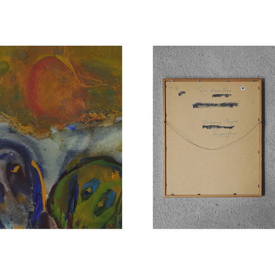 Image 1 of Guazzo vintage di Frideborg Bryth, 1961