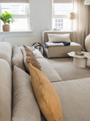 Canapé Sara Canapé L'authentique Modulaire Beige Linen