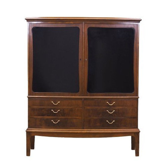 Image 1 of Walnut Cupboard, Danish Design, 1960S, Production: Denmark