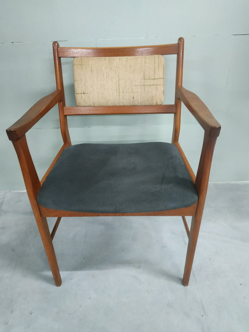 Danish Teak 60s Design Office Chair