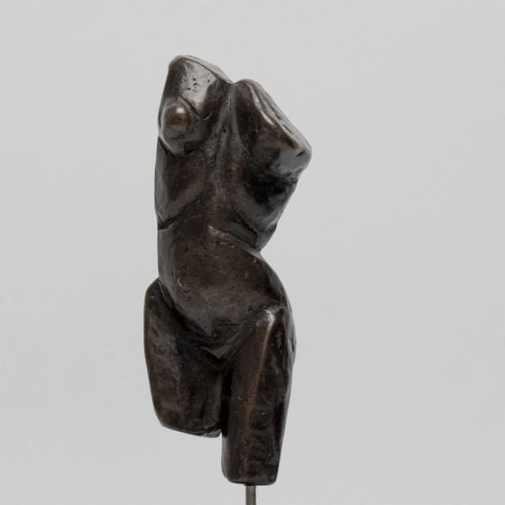 Image 1 of Fritz Van Eeden Set Of Two Torso,S Boy And Girl In Bronze