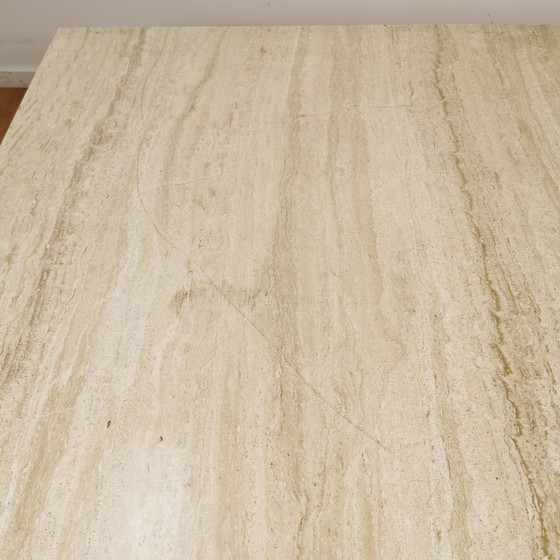 Image 1 of Mid - Century travertine coffee table