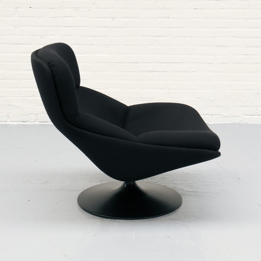 Geoffrey Harcourt F518 Artifort Swivel Armchair