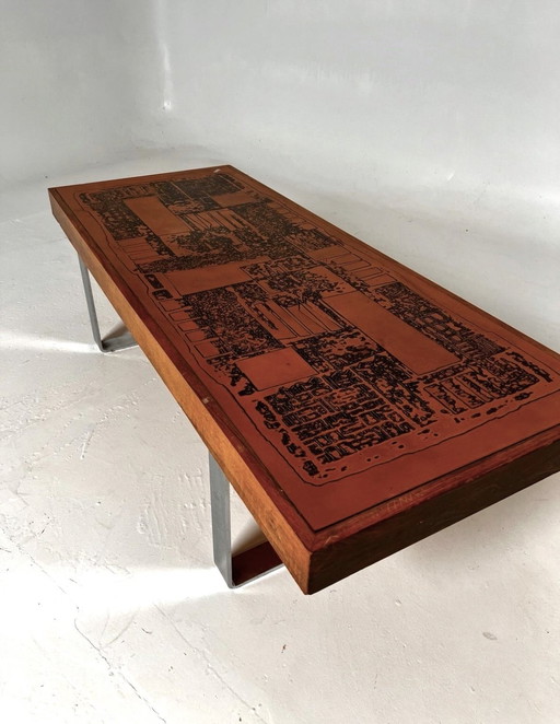 Vintage Brutalist Coffee Table
