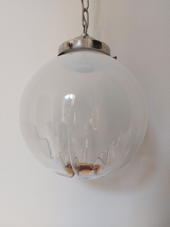 Image 1 of Mid-Century Murano Ceiling Light