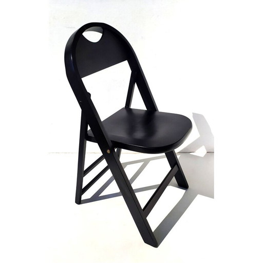 Set of 4 vintage Tric chairs by Achille Castiglioni for Bbb Bonacina, 1965