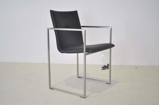 Image 1 of 4x Arco Frame chairs.