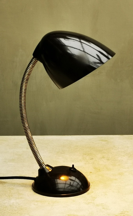 Image 1 of 50'S Table Lamp Bauhaus Bakelite