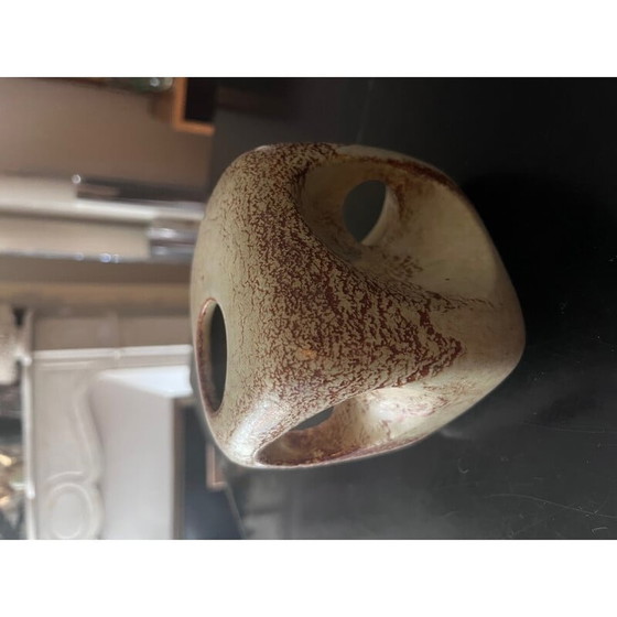 Image 1 of Bertoncello vintage brutalist vase by Roberto Rigon, Italy 1960