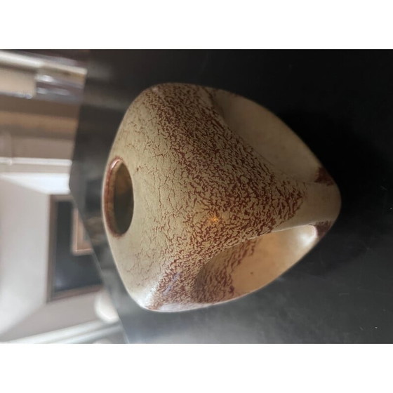 Image 1 of Bertoncello vintage brutalist vase by Roberto Rigon, Italy 1960