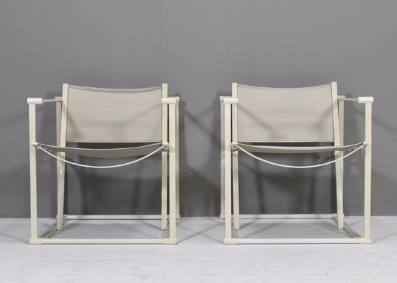 Image 1 of 2x Radboud van Beekum FM60 Cube chairs by PASTOE – Netherlands, 1981