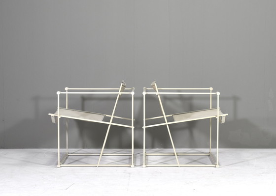 Image 1 of 2x Radboud van Beekum FM60 Cube chairs by PASTOE - Pays-Bas, 1981