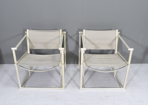 Image 1 of 2x Radboud van Beekum FM60 Cube chairs by PASTOE – Netherlands, 1981