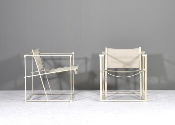 Image 1 of 2x Radboud van Beekum FM60 Cube chairs by PASTOE – Netherlands, 1981