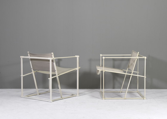 Image 1 of 2x Radboud van Beekum FM60 Cube chairs by PASTOE – Netherlands, 1981