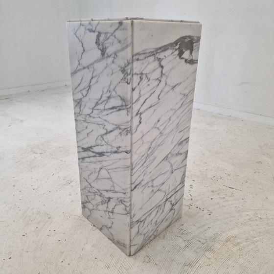 Image 1 of Vintage marble side table, Italy 1970