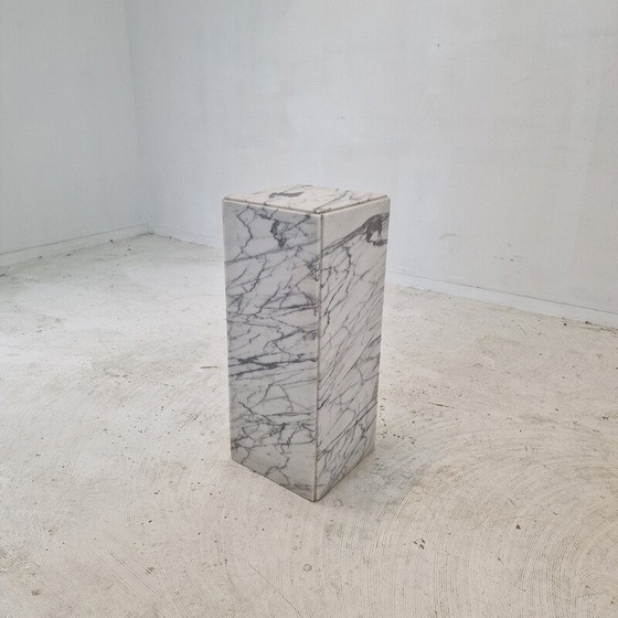 Image 1 of Vintage marble side table, Italy 1970
