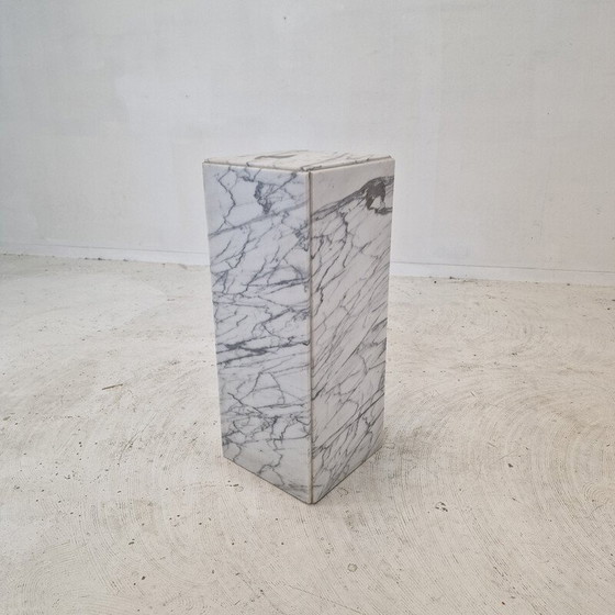 Image 1 of Vintage marble side table, Italy 1970
