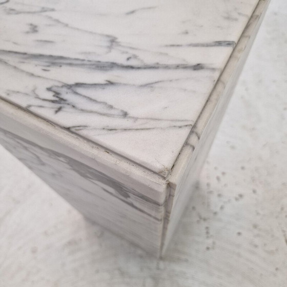 Image 1 of Vintage marble side table, Italy 1970