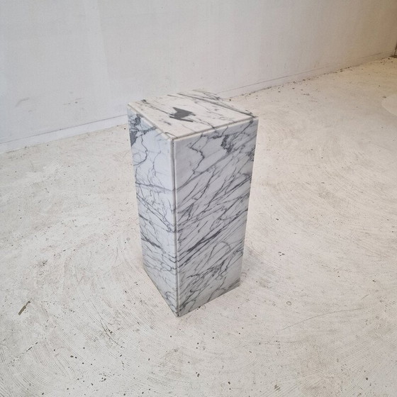 Image 1 of Vintage marble side table, Italy 1970
