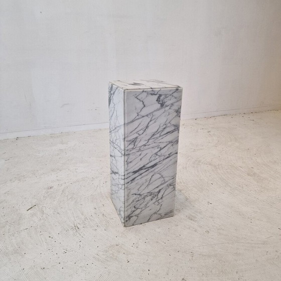 Image 1 of Vintage marble side table, Italy 1970