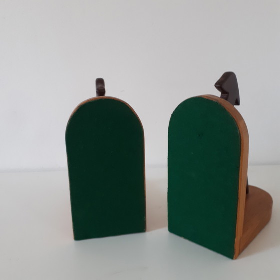 Image 1 of 2x serre-livres vintage