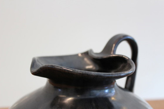 Image 1 of Signed Mobach Utrecht Ceramic Glazed Jug