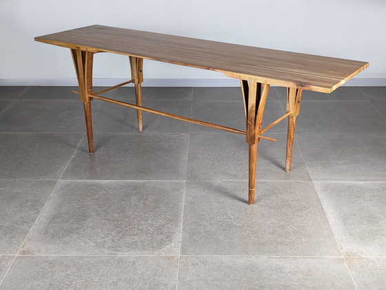 Image 1 of Danish Desk Table By Sven Ellekaer 1960S