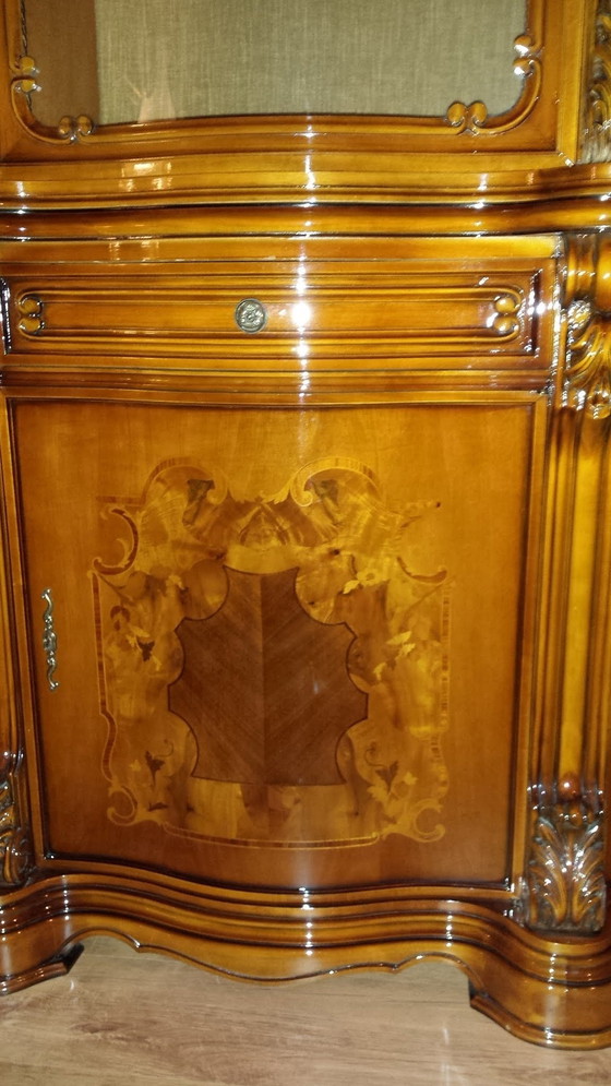 Image 1 of Italian Baroque Display Cabinet