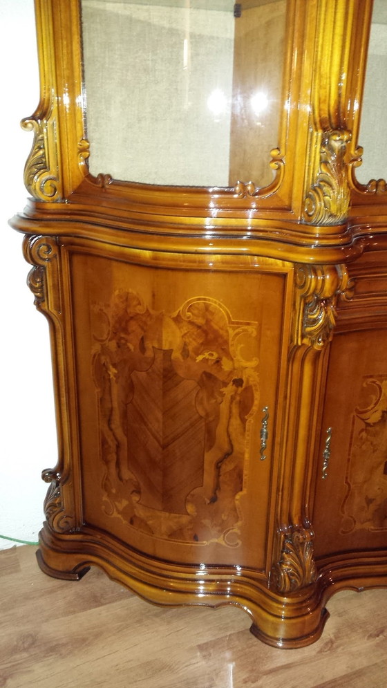 Image 1 of Italian Baroque Display Cabinet