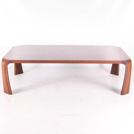 Rosewood Coffee Table Designer Saburo Inui