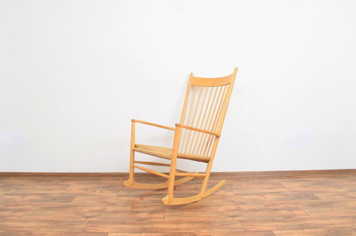 Mid-Century Rocking Chair By Hans Wegner For Frederica, 1970S.