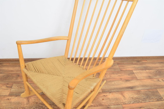 Image 1 of Mid-Century Rocking Chair By Hans Wegner For Frederica, 1970S.