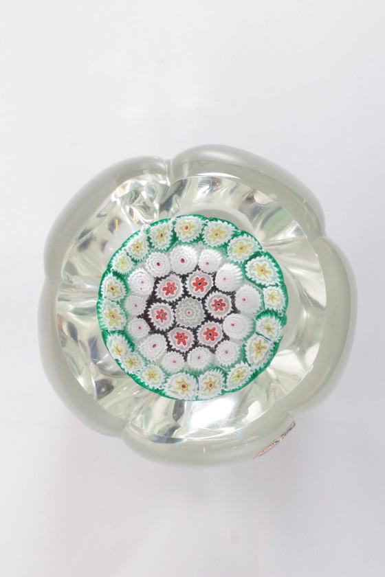 Image 1 of Murano Paperweight flower model Murano 1960 italy