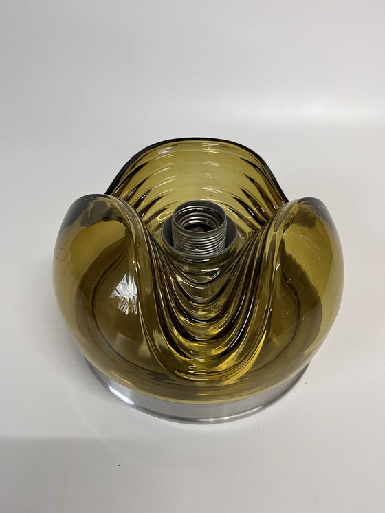 Image 1 of Peill And Putzler Wall Lamp Space Age Ø 21 Cm