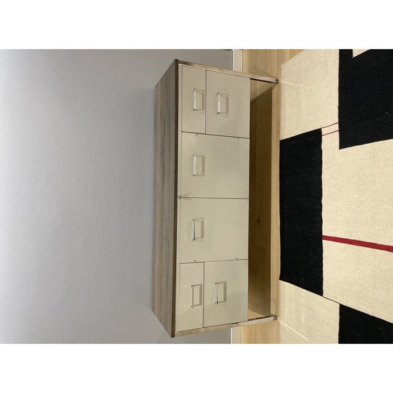 Image 1 of Credenza bassa vintage con 3 scomparti, 1950