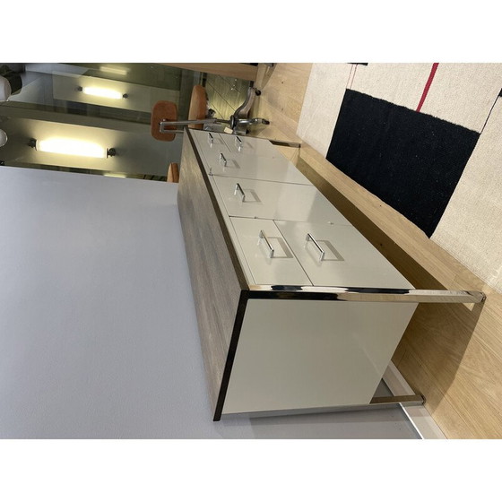 Image 1 of Credenza bassa vintage con 3 scomparti, 1950