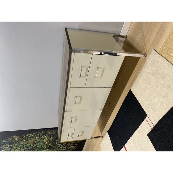 Image 1 of Credenza bassa vintage con 3 scomparti, 1950