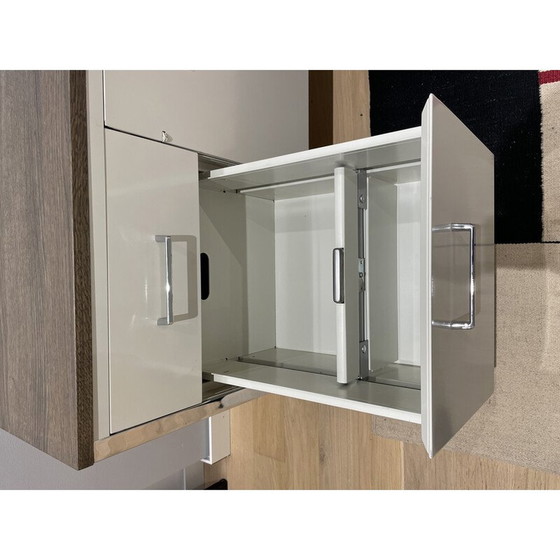 Image 1 of Credenza bassa vintage con 3 scomparti, 1950