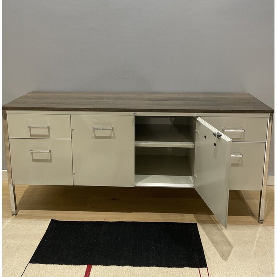 Image 1 of Credenza bassa vintage con 3 scomparti, 1950