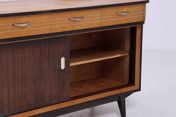 Image 1 of Vintage chest of drawers from the 60s | Mid - Century sideboard drawer cabinet retro storage