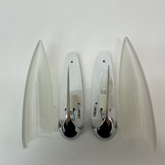 Image 1 of 2x Idearte Sconces Wall Lamps Spain, 1980s