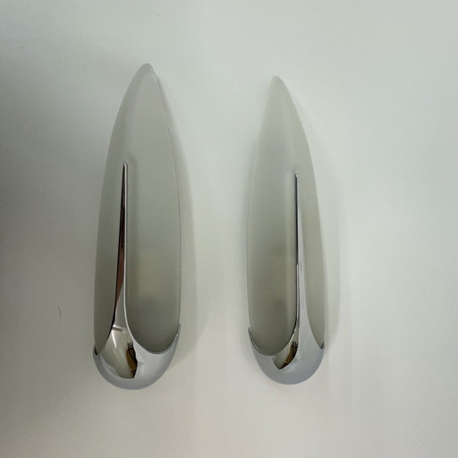 2x Idearte Sconces Wall Lamps Spain, 1980s