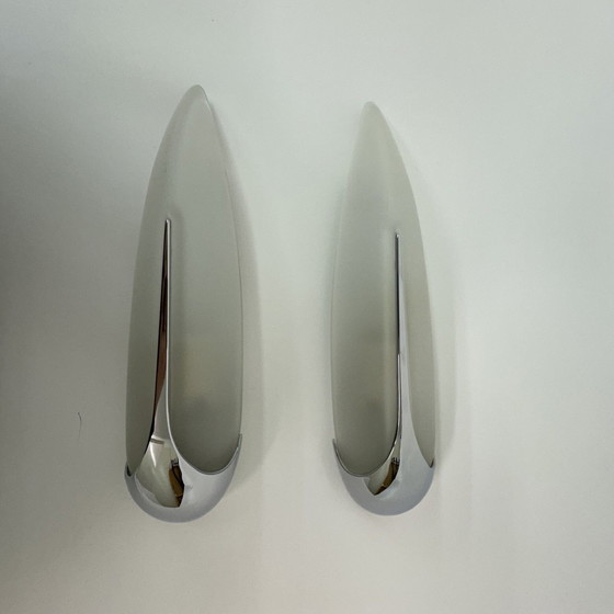 Image 1 of 2x Idearte Sconces Wall Lamps Spain, 1980s