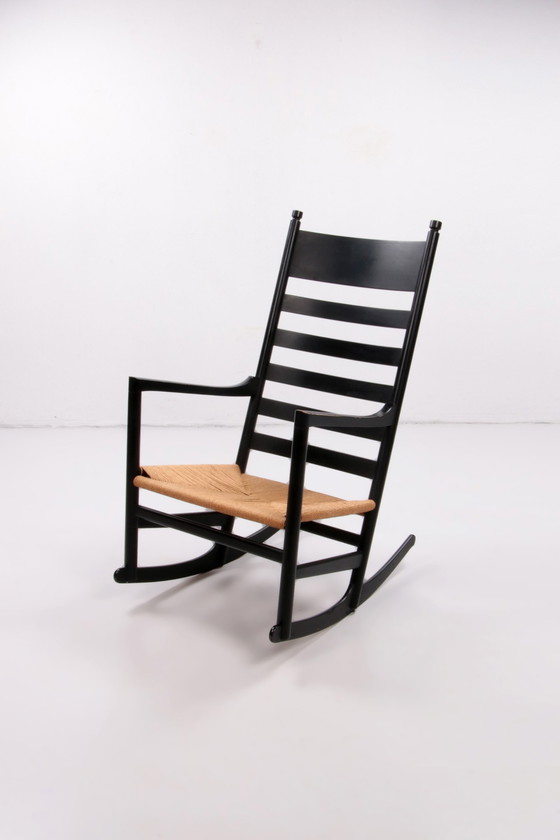 Image 1 of Hans J Wegner Design rocking chair design from 50 Model ch45