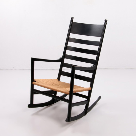 Image 1 of Hans J Wegner Design rocking chair design from 50 Model ch45