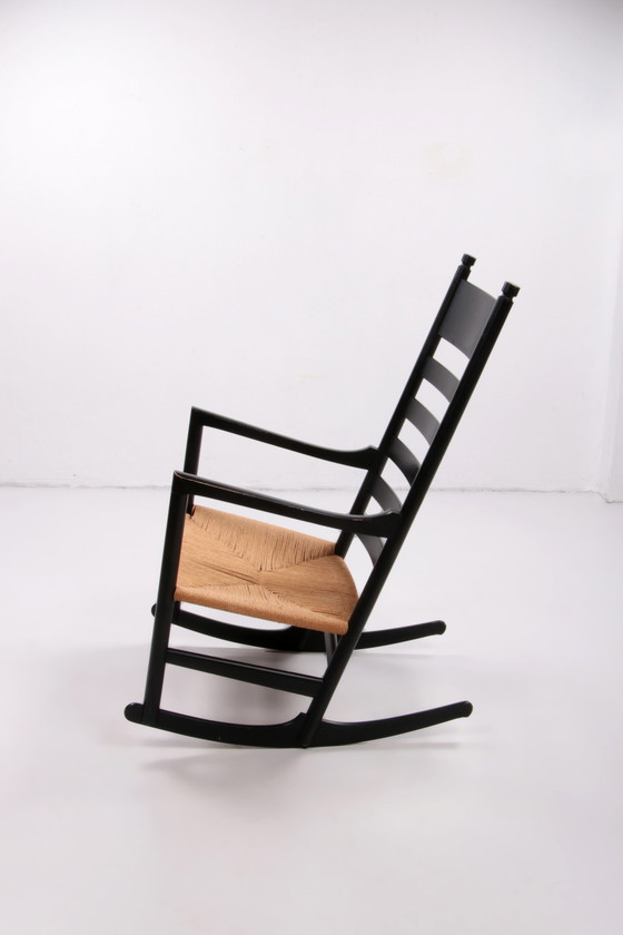 Image 1 of Hans J Wegner Design rocking chair design from 50 Model ch45