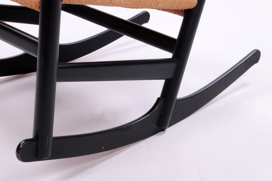 Image 1 of Hans J Wegner Design rocking chair design from 50 Model ch45