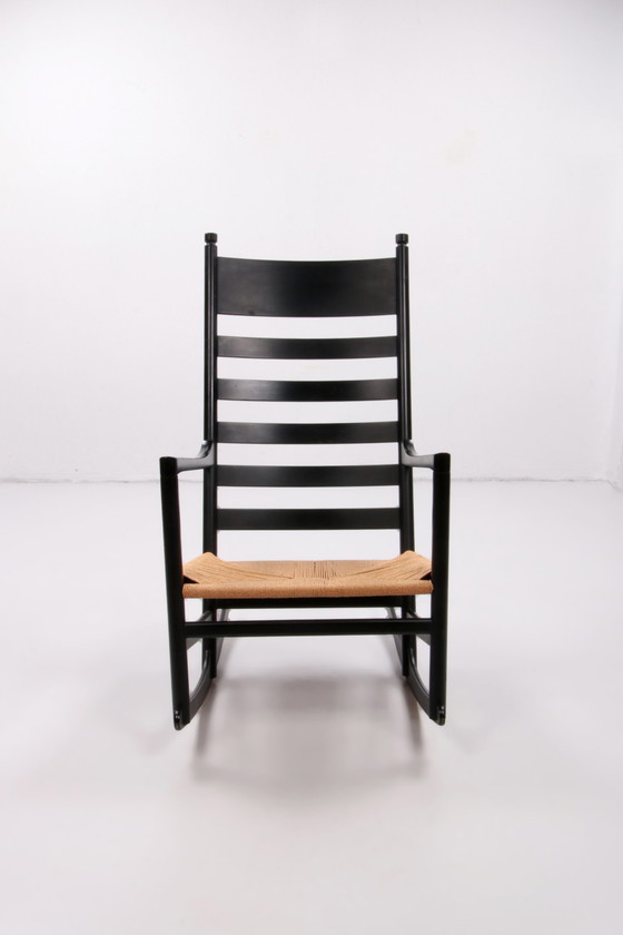 Image 1 of Hans J Wegner Design rocking chair design from 50 Model ch45