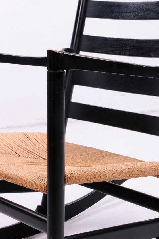 Image 1 of Hans J Wegner Design rocking chair design from 50 Model ch45